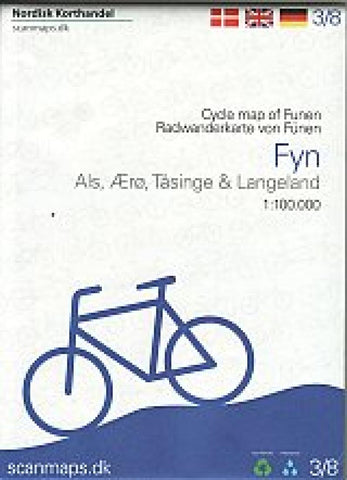 Buy map Cycle Map of Funen