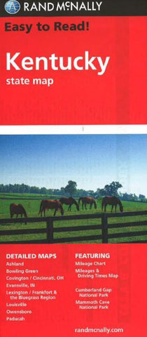 Buy map Kentucky by Rand McNally