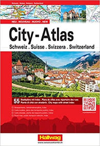 Buy map Switzerland City Atlas by Hallwag