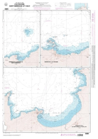 Buy map Abords de Iile Rousse by SHOM