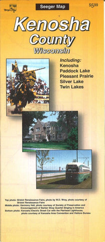 Buy map Kenosha County, Wisconsin by The Seeger Map Company Inc.