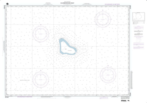 Buy map Scarborough Shoal - South China Sea (NGA-91004-3) by National Geospatial-Intelligence Agency