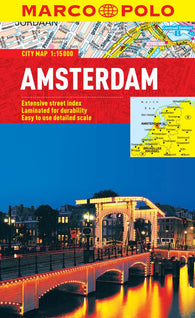 Buy map Amsterdam, Netherlands by Marco Polo Travel Publishing Ltd