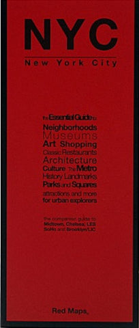 Buy map New York City, New York by Red Maps
