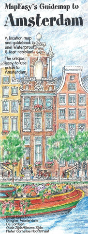 Buy map Amsterdam, Netherlands Guidemap by MapEasy, Inc.