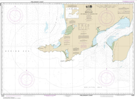 Buy map Bristol Bay-Cape Newenham and Hagemeister Strait (16305-11) by NOAA