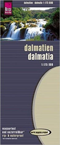 Buy map Dalmatia by Reise Know-How Verlag