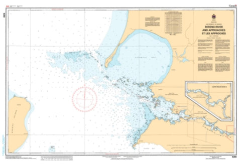 Buy map Berens River and Approaches by Canadian Hydrographic Service