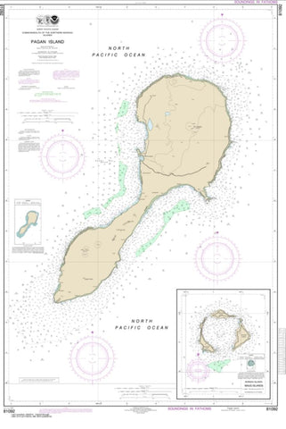 Buy map Commonwealth of the Northern Mariana Islands (81092-5) by NOAA