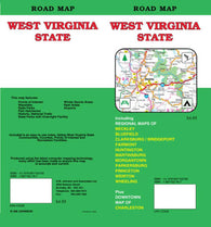 Buy map West Virginia by GM Johnson