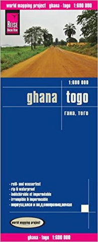 Buy map Ghana and Togo by Reise Know-How Verlag