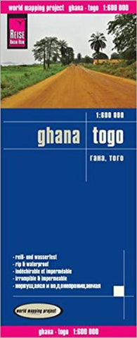 Buy map Ghana and Togo by Reise Know-How Verlag