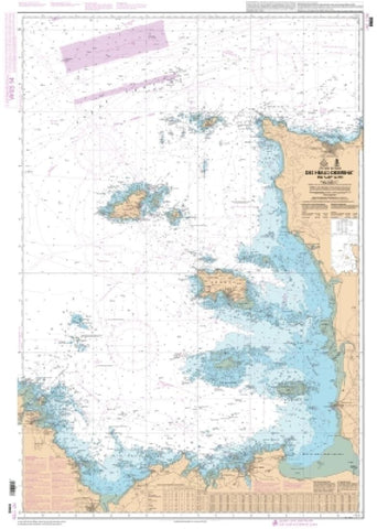 Buy map Des Heaux-de-Brehat au Cap Levi by SHOM