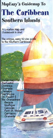 Buy map Caribbean, Southern Guidemap by MapEasy, Inc.
