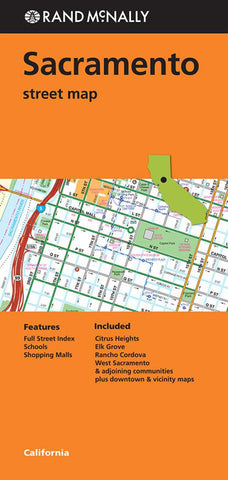 Buy map Sacramento, California by Rand McNally