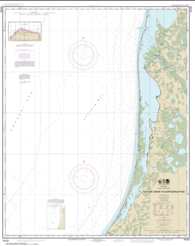 Buy map Kuchiak River to Kukpowruk Pass (16102-6) by NOAA