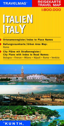 Buy map Italy by Kunth Verlag
