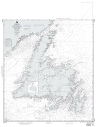 Buy map Island Of Newfoundland (NGA-14024-5) by National Geospatial-Intelligence Agency