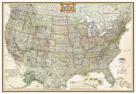 Buy map United States Executive Enlarged Wall Map - Laminated (69 x 48)