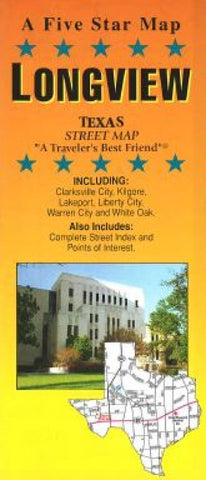 Buy map Longview, Texas by Five Star Maps, Inc.