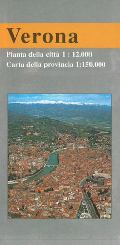 Buy map Verona, Italy, City and Province by Litografia Artistica Cartografica