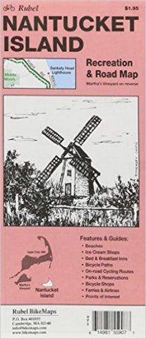Buy map Marthas Vineyard : recreation & road map