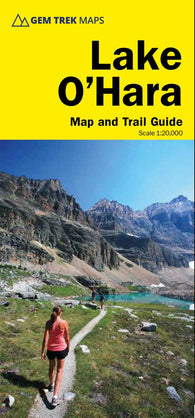Buy map Lake OHara Map and Trail Guide