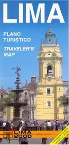Buy map Lima : plano turistico : travelers map