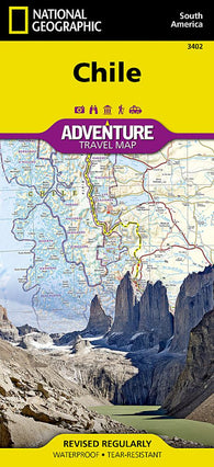 Buy map Chile Adventure Map 3402