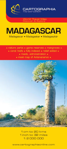 Buy map Madagascar Road Map