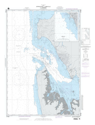 Buy map Approaches To Libreville And Owenda (NGA-57182-12) by National Geospatial-Intelligence Agency