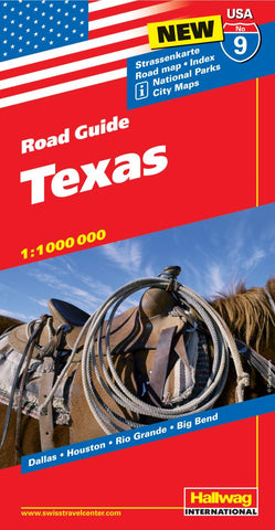 Buy map USA 9: Texas by Hallwag