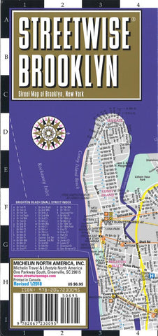 Buy map Streetwise Brooklyn : street map of Brooklyn, New York
