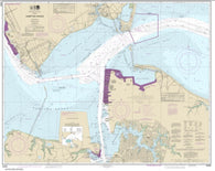 Buy map Hampton Roads (12245-68) by NOAA