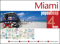 Buy map Miami, Florida, PopOut Map by PopOut Products