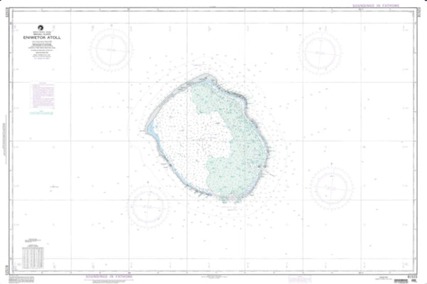 Buy map Eniwetok Atoll (NGA-81523-4) by National Geospatial-Intelligence Agency