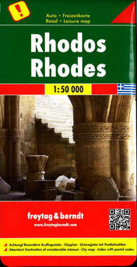 Buy map Rhodos = Rodos = Rhodes