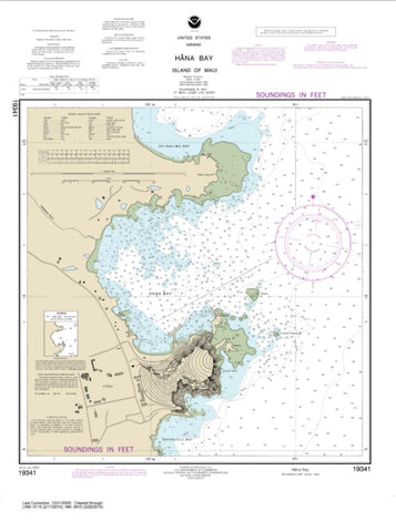 Buy map Hana Bay Island of Maui (19341-9) by NOAA