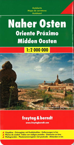 Buy map Middle East by Freytag-Berndt und Artaria