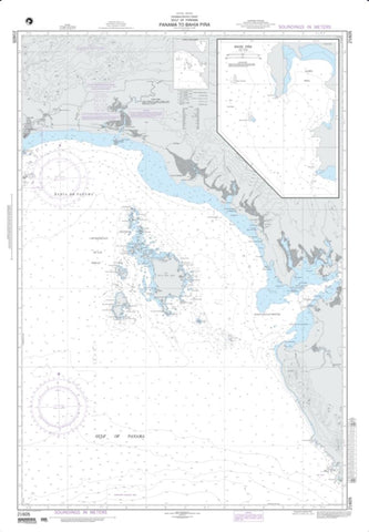 Buy map Panama To Bahia Pina (NGA-21605-7) by National Geospatial-Intelligence Agency