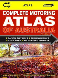 Buy map Australia, Complete Motoring Atlas of by Universal Publishers Pty Ltd