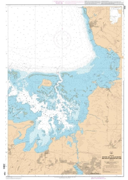 Buy map Grand Cul-de-Sac Marin - De la Baie du Lamentin a Port-Louis by SHOM