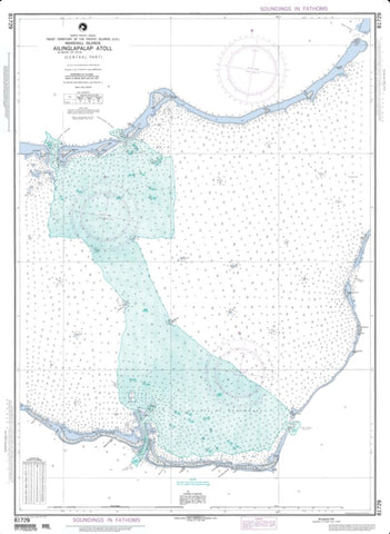 Buy map Ailinglapalap Atoll (Marshall Islands) (NGA-81729-2) by National Geospatial-Intelligence Agency