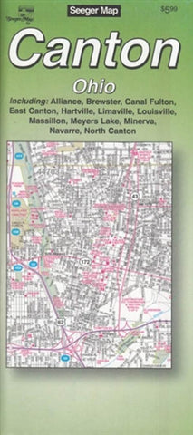 Buy map Canton, Ohio by The Seeger Map Company Inc.