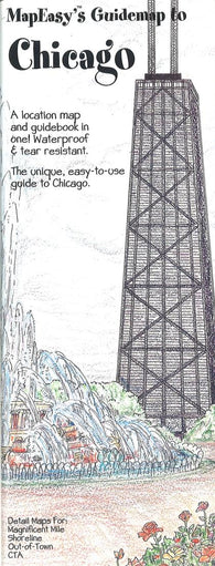Buy map Chicago, Illinois Mini Guidemap by MapEasy, Inc.