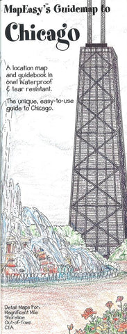 Buy map Chicago, Illinois Mini Guidemap by MapEasy, Inc.