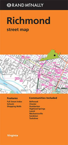 Buy map Richmond, Virginia by Rand McNally