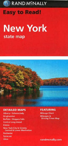 Buy map New York State by Rand McNally