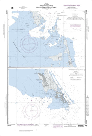 Buy map Racoon Cut; Plan A: Racoon Cut (NGA-26255-7) by National Geospatial-Intelligence Agency