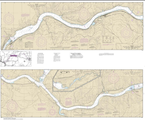 Buy map Snake River-Lake Herbert G. West (18546-10) by NOAA